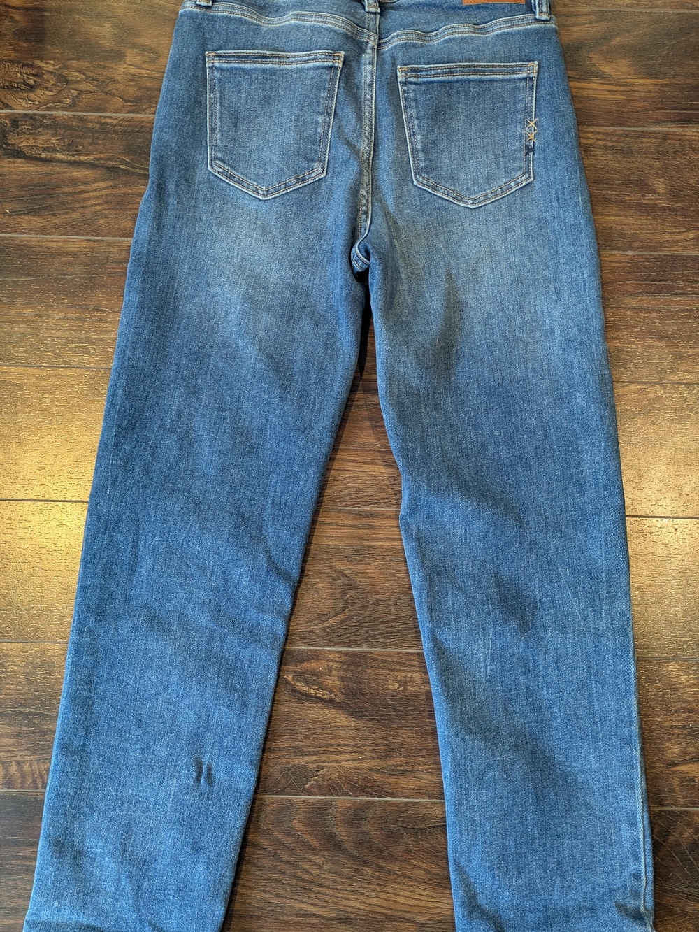 Womens Scotch & Soda Medium Blue Straight Leg Jeans